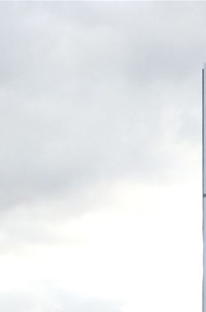 Pylon med inddelinger.